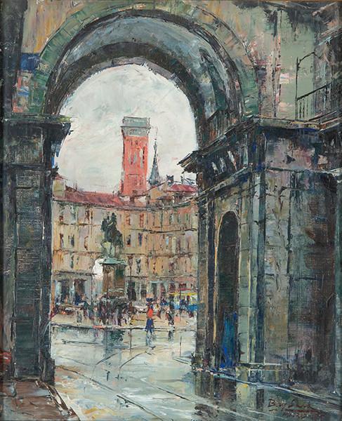 Lote 0362
JUAN BAY SALA - Plaza Mayor. Madrid