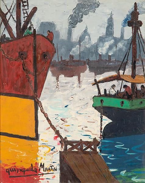  BENITO QUINQUELA MARTÍN - Hora de descanso