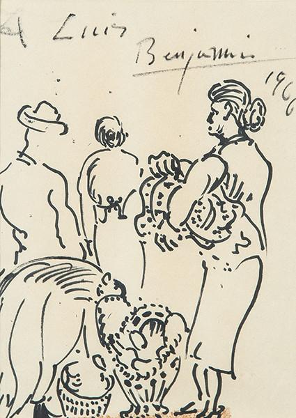 Lote 0573
BENJAMÍN PALENCIA - Escena cotidiana