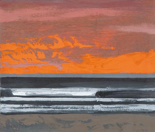  JOAQUIN VAQUERO TURCIOS - Atardecer rosa y naranja