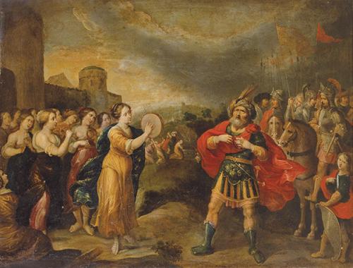  TALLER DE FRANS FRANCKEN II - El sacrificio de la hija Jefté