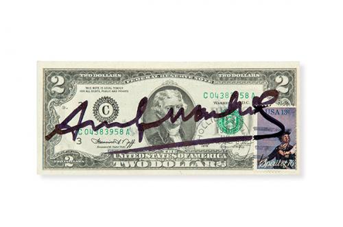  ANDY WARHOL - 2 Dólares