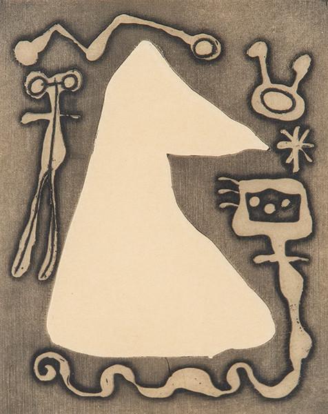  JOAN MIRÓ - L'Antitête