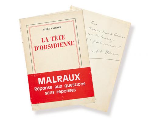  ANDRÉ MALRAUX - La Tête d'obsidienne