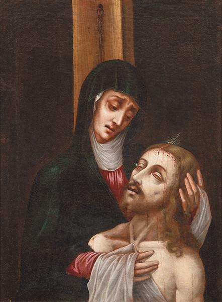  COPIA DE LUIS DE MORALES S. XVII - Piedad