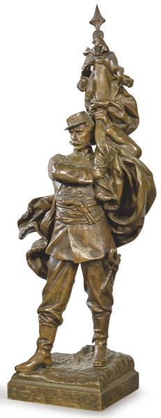  Onésyme Aristide Croisy (Francia 1840-1899) editada por Susse Freres París
"Patrie"