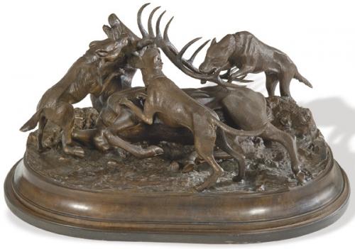  CORSINI - EE01694 Figuras en bronce 17/25a
"Enganche"