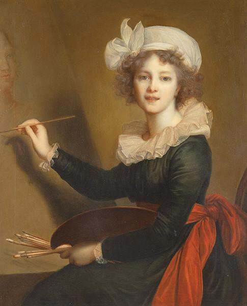 Lote 0081
COPIA DE MARIE LOUISE ÉLISABETH VIGÉE LEBRUN S. XVIII-XIX - Autorretrato