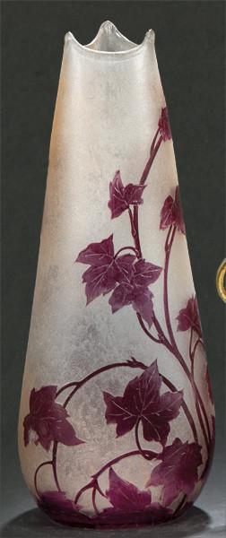  Jarrón francés de Legras