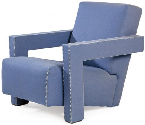 Gerrit Thomas Rietveld (1888-1964) para Cassina
Butaca modelo Utrech, es un diseño de 1935
