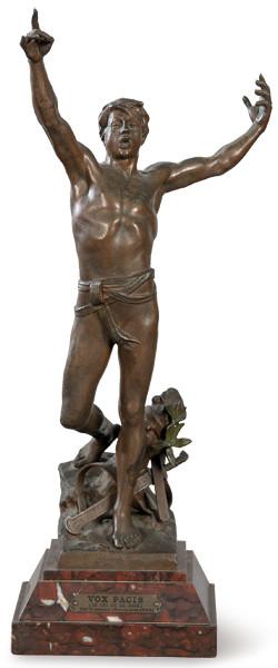 Lote 1413
Escultura titulada Vox Pacis 