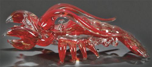  Langosta de cristal de Murano