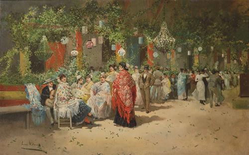 Lote 0135
EUGENIO LUCAS VILLAAMIL - La verbena 