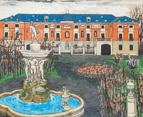  FERNANDO DELAPUENTE - Narciso en su puente. (Real Sitio de Aranjuez)