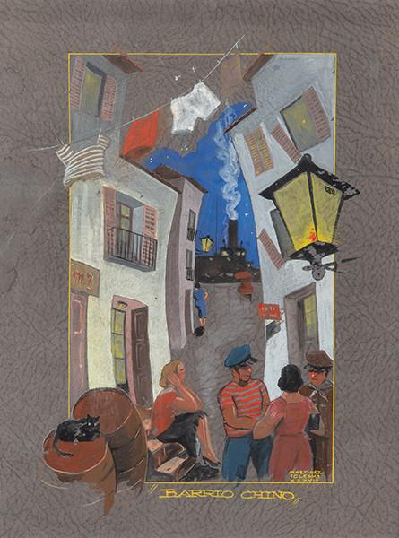  ESCUELA VASCA S. XX - Barrio chino