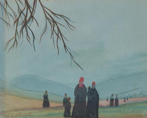  GUSTAVO DE MAEZTU - El paseo