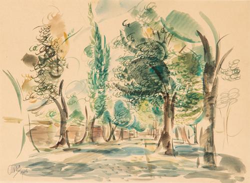  ÁLVARO DELGADO - Árboles del parque