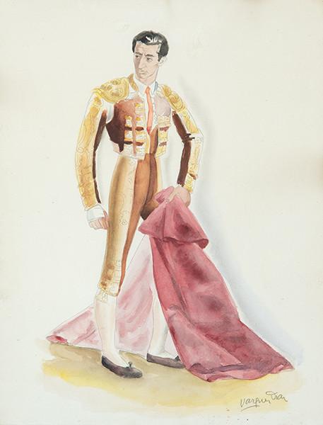  DANIEL VÁZQUEZ DÍAZ - Estudio para el Retrato de Manolete