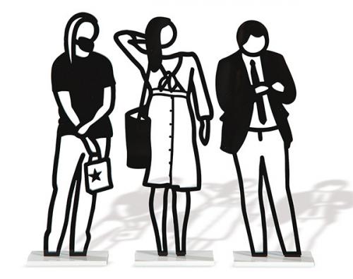  JULIAN OPIE - Boston Statuettes