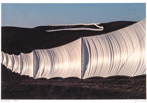  CHRISTO - Running Fence, Sonoma and Marin counties. Five Projects (1981)