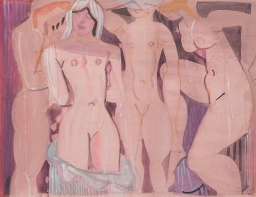  EDVARD FRANK - Cuatro figuras femeninas