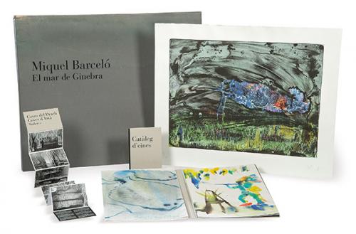 Lote 0616
MIQUEL BARCELÓ - El Mar de Ginebra (Seiche)