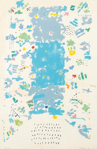  MANUEL HERNÁNDEZ MOMPÓ - Calle hacia el Mar (A Fernando Zóbel)