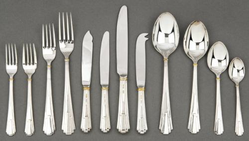  Cubertería Cartier a estrenar, modelo 