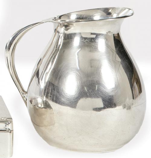  Jarra de plata mejicana punzonada Ley Sterling de Vila.