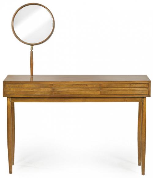  Mesa tocador de la Marca ROLACO en madera de nogal