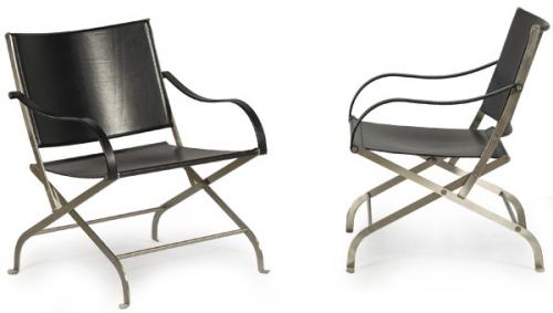  Antonio Citterio (1950) para Flexform
Pareja de sillones plegables modelo Carlotta