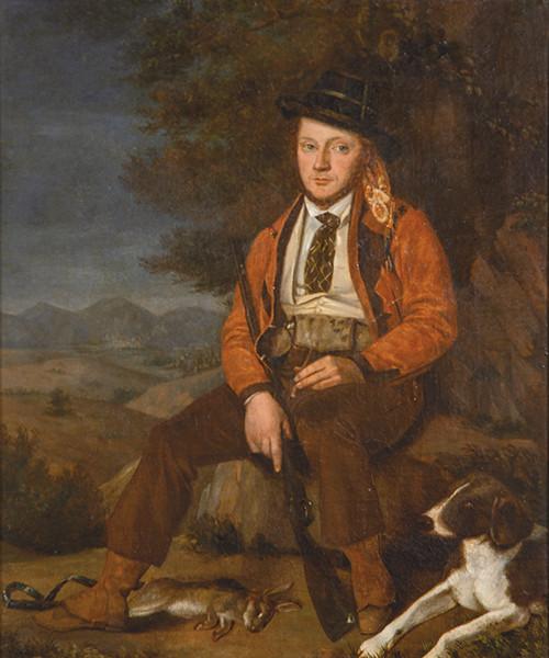  ESCUELA ANDALUZA S. XIX - Cazador