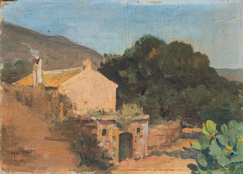  ESCUELA ESPAÑOLA S. XIX - Paisaje