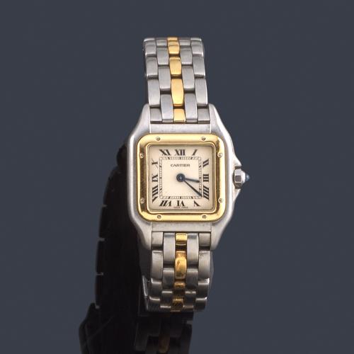  Reloj Cartier acero y oro