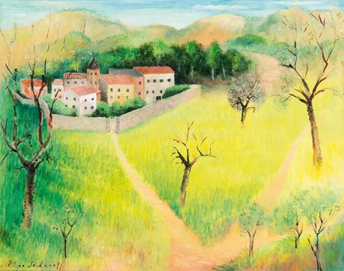  OLGA SACHAROFF - Pueblo amurallado