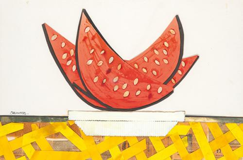  LUIS CARUNCHO - Bodegón de sandía