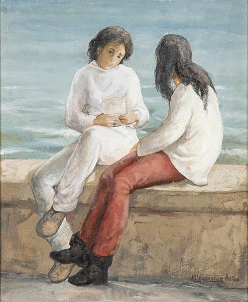 Lote 0538
MANUEL MINGORANCE ACIEN - Las colegialas