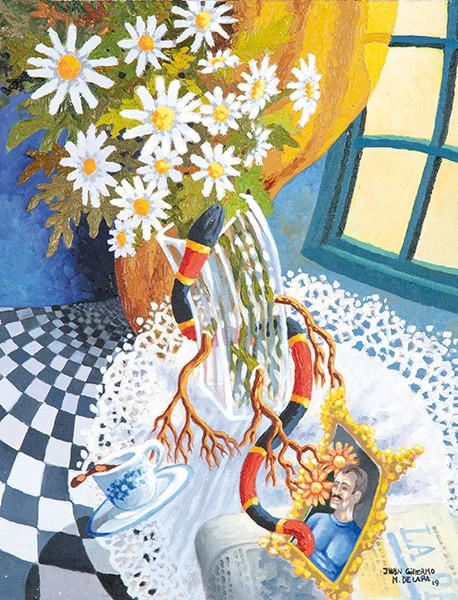 Lote 0560
JUAN GUILLERMO MANRIQUE DE LARA - Margaritas envenenadas