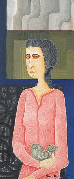  JOAN BROTAT - Mujer con paloma