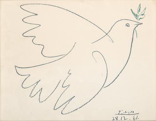  PABLO PICASSO - La Paloma de la Paz