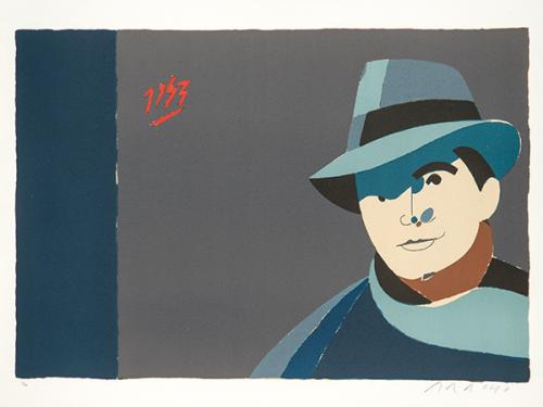  EDUARDO ARROYO - Traslado de las cenizas de Jean Moulin al Panteón