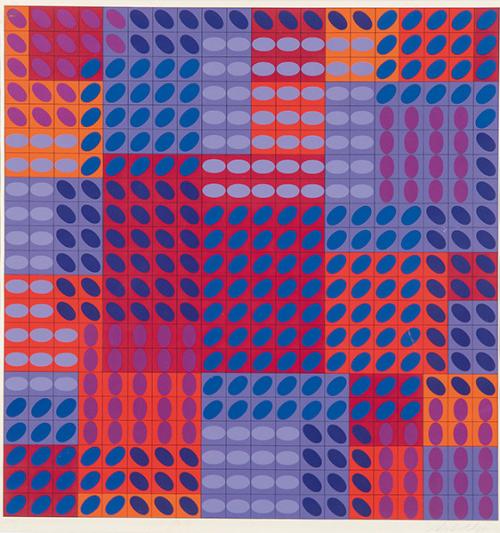  VICTOR VASARELY - Tega