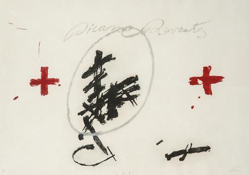  ANTONI TÀPIES - Dues Creus