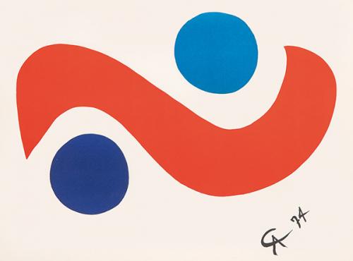  ALEXANDER CALDER - Skybird (Flying Colors Collection)