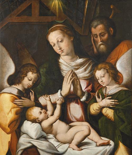 Lote 0062
ESCUELA ESPAÑOLA PPIOS. S. XVII - Natividad