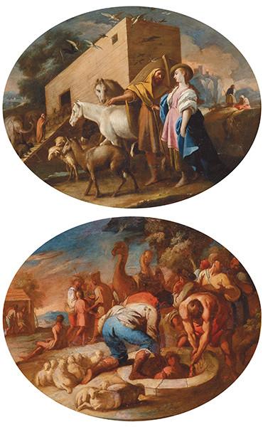  JOSÉ VERGARA - José arrojado al pozo por sus hermanos 
Noé y su familia camino al arca