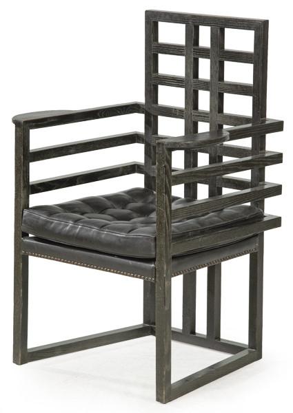  Josef Hoffmann (Brtnice, Chequia, 1870 - 1956) para Wittmann 1908
Butaca Armlöffel