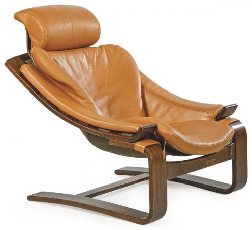  Ake Fribytter (1922-1988) para Nelo Möbel, 1970-1979
Sillón modelo Kroken