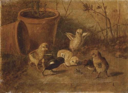 Lote 0110
FEDERICO JIMÉNEZ FERNÁNDEZ - Pollitos