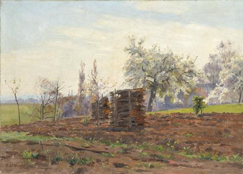  ERNEST LE VILLAIN - Paisaje